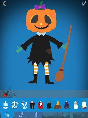 Labo Halloween Art,Draw ＆ Doodle Game For Kids Screenshot 2