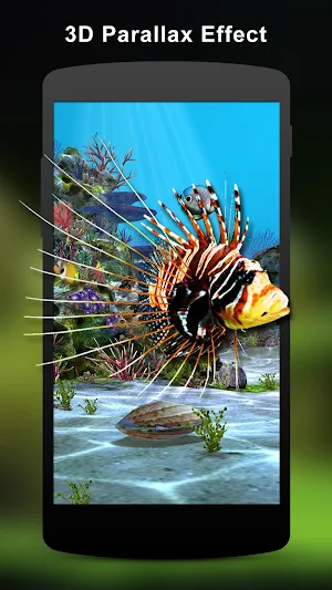 3D Aquarium Live Wallpaper HD Screenshot 0