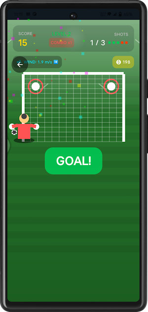 Soccer Goal Shot Screenshot 2
