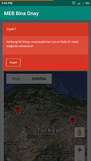MEB Bina Onay Uygulaması Screenshot 2