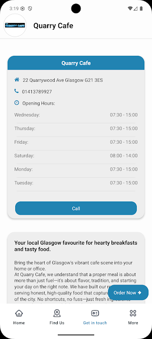 Quarry Cafe Screenshot 2