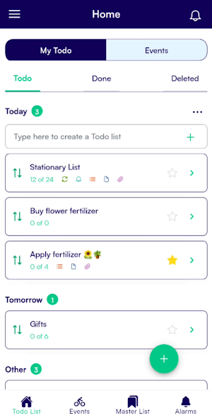 WinniTodo: ToDo List & Grocery Screenshot 0