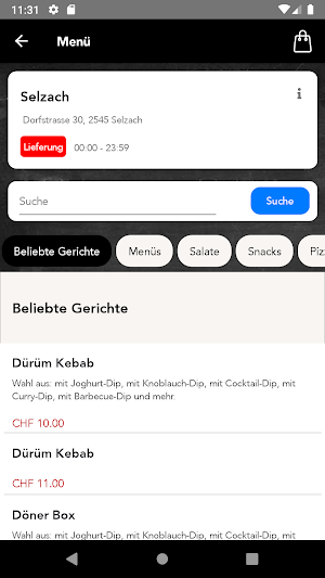 Dorf Pizza Kebab Haus Screenshot 1