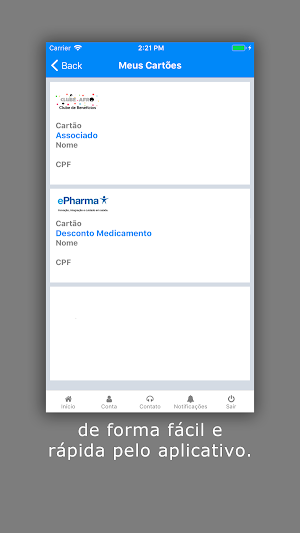 Clube Afro Benefícios Screenshot 2