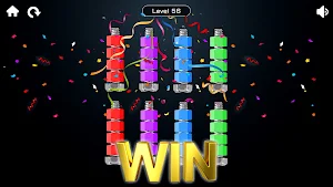 Screw Bolts Sort Nuts Puzzle Screenshot 1