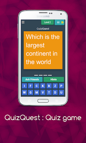 QuizQuest : Quiz game Screenshot 1