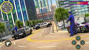 Grand Police Bike chase games 2022 Screenshot 1