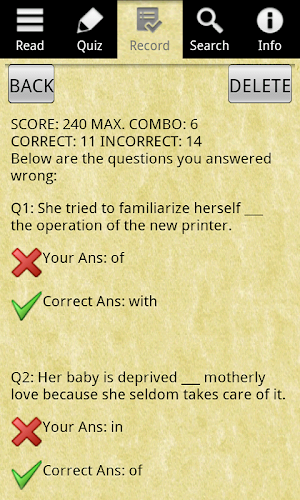 English Grammar – Preposition (free) Screenshot 3