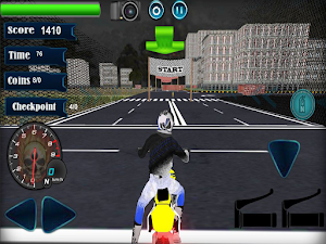 City stunt bike riding Screenshot 2