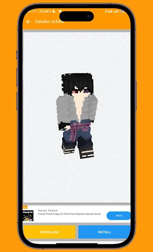 Naruto Skin for Minecraft PE Screenshot 1