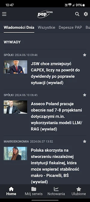 PAP Biznes Screenshot 2