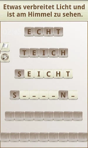 Wortspiele Deutsch Screenshot 3