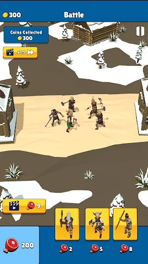 Age of Warriors Saga: War Game Screenshot 1