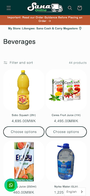 Sana Cash & Carry Screenshot 3