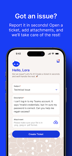 MyHelpDesk 724 Screenshot 1