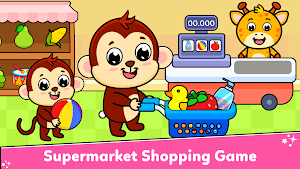 Supermarket Kids Shopping Game Screenshot 0