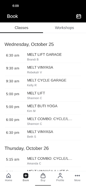 Melt House of Fitness Screenshot 1