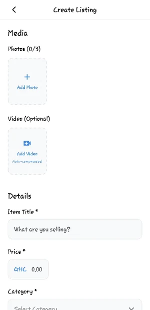 Campus Marketplace Screenshot 1