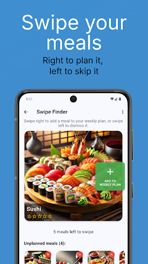 Eat It Again: Meal Decision Screenshot 3