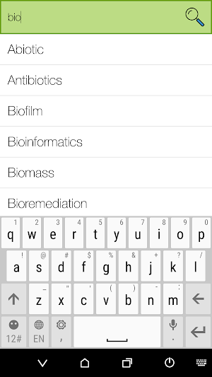 Biology  Dictionary Screenshot 2