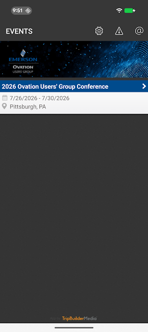Ovation Users' Group Conf Screenshot 1