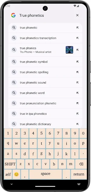 Phonetic Keyboard Screenshot 2