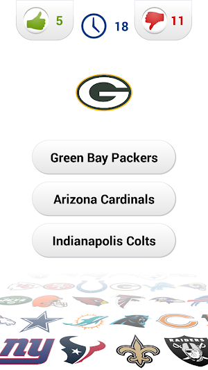 NFL Logo Quiz: Guess the Teams Screenshot 2
