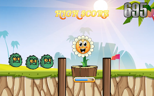 Flower Shooting Alien 3D Game Screenshot 2
