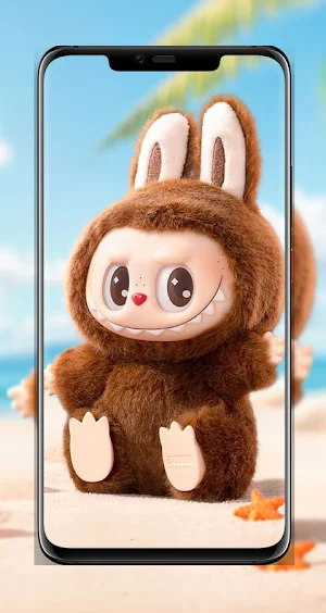 Wallpaper Labubu Cute Screenshot 1