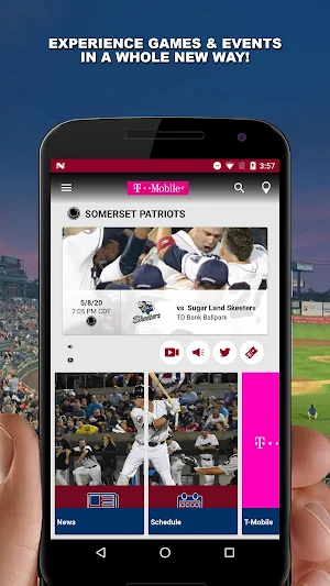 Somerset Patriots Baseball Screenshot 0