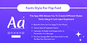 Fonts Style For FlipFont Screenshot 0