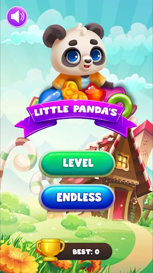 Panda Jewelry Jungle Match 3 Screenshot 0