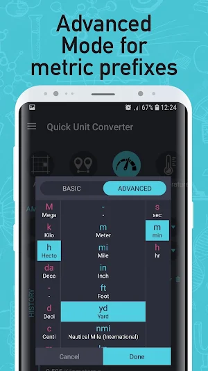 Unit Converter - Calculator: Metric & Imperial Screenshot 2