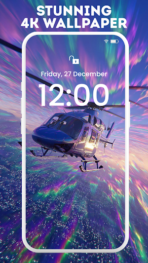 Helicopter Wallpaper 4K Screenshot 2