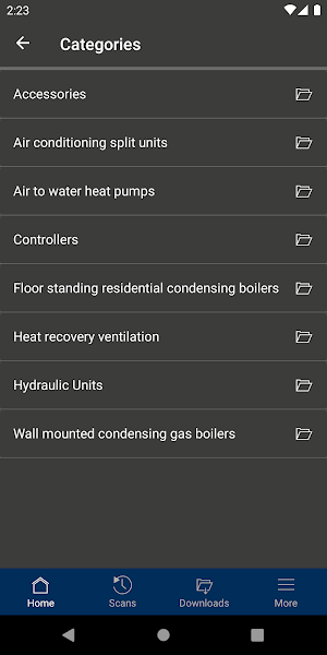 Buderus ProLibrary Screenshot 1