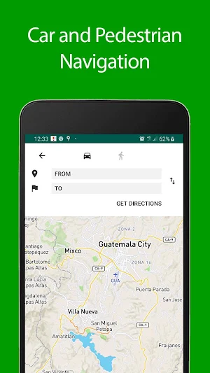 Guatemala Offline Map and Travel Guide Screenshot 1