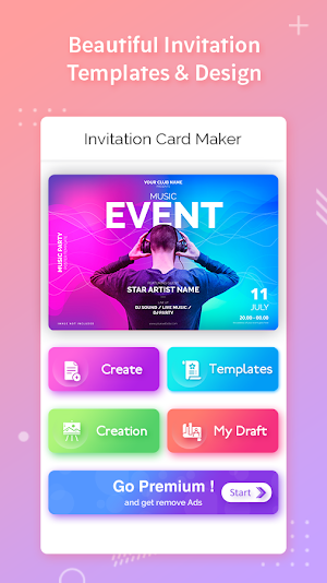 Invitation Maker : Invitation Card Maker Screenshot 0