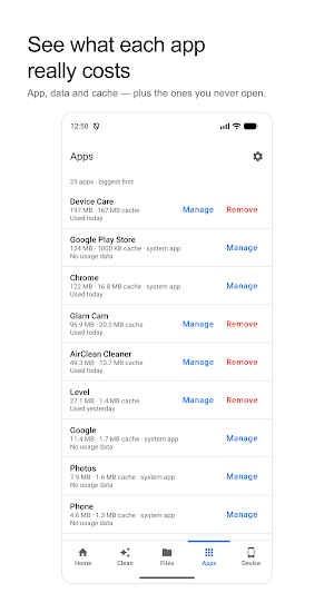 Device care Screenshot 2