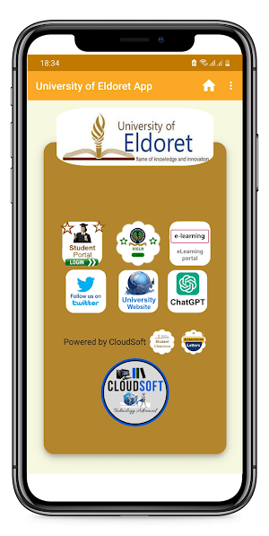 Eldoret University App Screenshot 0