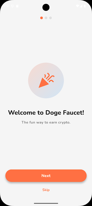 Doge Faucet : Free DogeCoin Screenshot 0