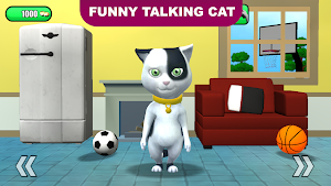 Talking Baby Cat Max Pet Games Screenshot 0