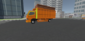 truck muatan kayu simulator Screenshot 0