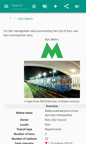 Kiev metro Screenshot 1