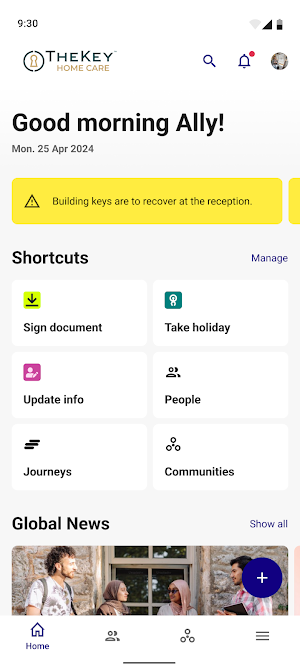 TheKey CAREzone Screenshot 0