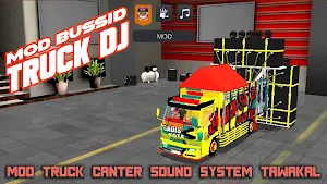Mod Bussid Truck DJ Screenshot 2