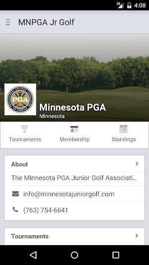 Minnesota PGA Junior Golf Screenshot 0