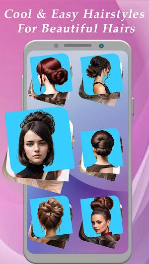 Girls Hairstyles Step By Step Screenshot 1