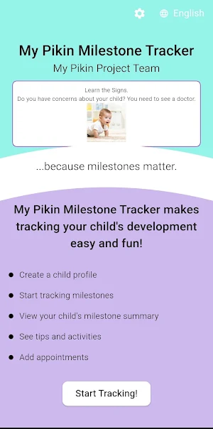 My Pikin Milestone Tracker Screenshot 3