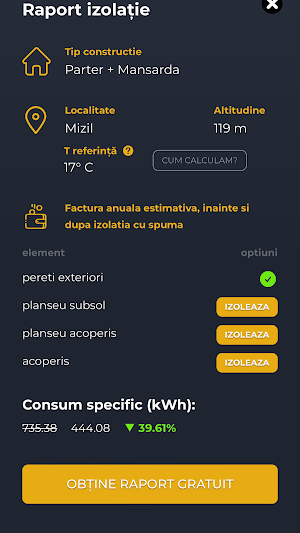 Isoterm - Calculator Energetic Screenshot 2