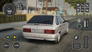 Drive VAZ 2114 Russia Car Game Screenshot 1